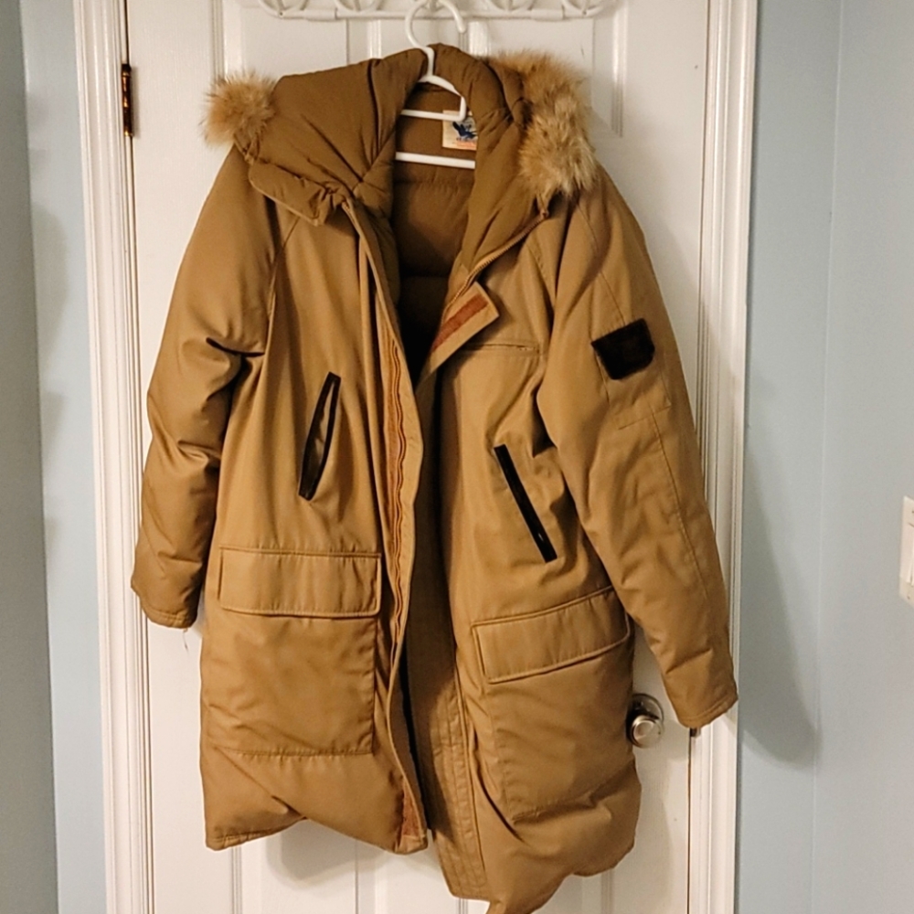 Vintage Blue Goose Parka